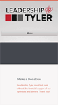 Mobile Screenshot of leadershiptyler.org